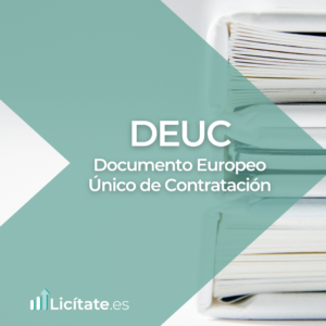 DEUC Documento Europeo Único de Contratación